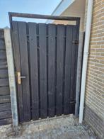 Tuin / schutting poort 120 cm breed, Tuin en Terras, Schuttingen, Ophalen, Minder dan 3 meter, Zo goed als nieuw, 2 meter of meer