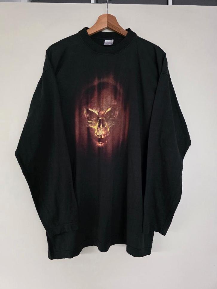 Thunderdome Chapter XX (20) Longsleeve XL, Kleding | Heren, T-shirts, Gedragen, Maat 56/58 (XL), Zwart, Ophalen of Verzenden
