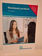 Basisboek Juridisch, Ophalen of Verzenden, Zo goed als nieuw, Overige niveaus, Nederlands