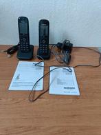 2 xDigitale DECT Draadloze Telefoon Panasonic KX-TG13NL, Ophalen of Verzenden, Gebruikt, 2 handsets