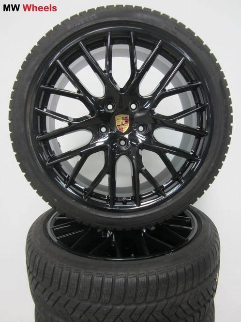 Originele Porsche Panamera 971 21 inch velgen winterbanden, Auto-onderdelen, Banden en Velgen, Banden en Velgen, Winterbanden