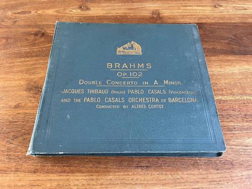 BRAHMS OP 102 78 RPM, Shellac Set., Cd's en Dvd's, Cd's | Klassiek, Gebruikt, Orkest of Ballet, Romantiek, Ophalen