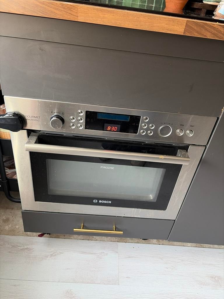 Bosch Oven 40cm - Magnetron defect, Ophalen, Minder dan 45 cm, Gebruikt, Oven