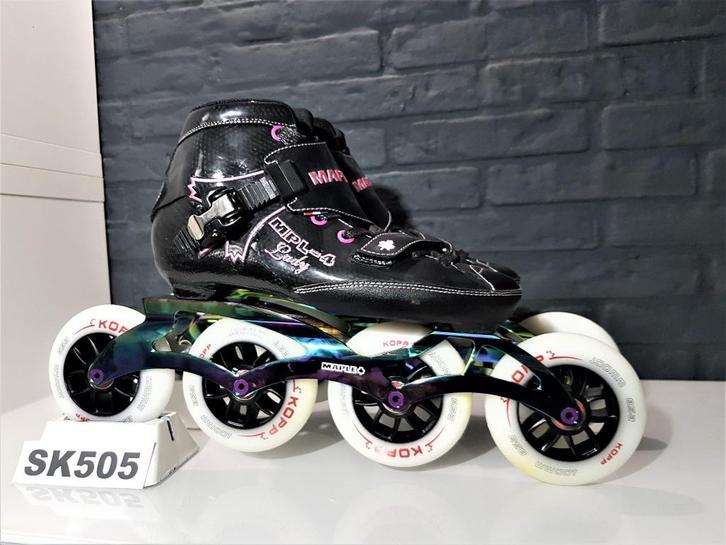 Maple MPL4 Lady Skeelers Skates 4x100 100mm Wielen Maat 41, Sport en Fitness, Skeelers, Nieuw, Inline skates 4 wielen, Overige merken