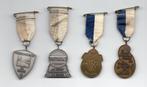 Te koop: 7 medailles uit Terwolde, Postzegels en Munten, Penningen en Medailles, Nederland, Overige materialen, Ophalen of Verzenden