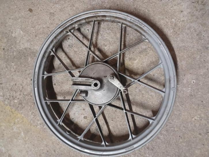 Grimeca 16 inch 16" velg wiel met trommelrem, Fietsen en Brommers, Brommeronderdelen | Oldtimers, Gebruikt, Overige merken, Overige typen