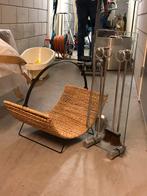 Vintage Haardstel & Stoel, Gebruikt, Overige soorten, Ophalen of Verzenden, Vrijstaand