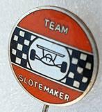 Team Slotemaker (Zandvoort), geëmailleerde speld  1965, Ophalen of Verzenden, Zo goed als nieuw, Transport, Speldje of Pin