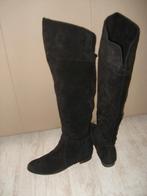 Prima Moda over knee leren laarzen mt 39, Kleding | Dames, Schoenen, Hoge laarzen, Verzenden, Zwart, Prima Moda