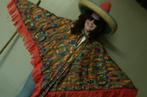18 x mexicanen poncho en 16 x sombrero`s, Ophalen of Verzenden, Zo goed als nieuw, Kleding