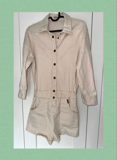 Playsuit (Harper & Yve), Kleding | Dames, Jumpsuits, Nieuw, Maat 34 (XS) of kleiner, Beige, Ophalen of Verzenden
