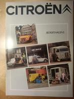 Citroen Bedrijfswagens folder, 1981, Boeken, Ophalen of Verzenden, Zo goed als nieuw, Citroën