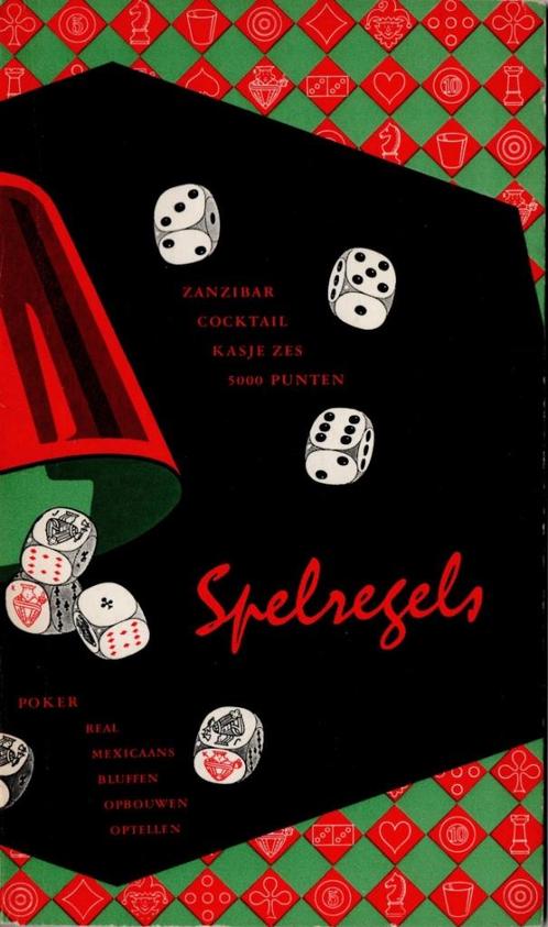 Spelregels Spelen met dobbel- en pokerstenen (C. Stek), Boeken, Hobby en Vrije tijd, Gelezen, Overige onderwerpen, Ophalen of Verzenden