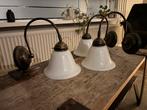 Wandlamp, wandlampen, vintage lamp, brocante lampen, Huis en Inrichting, Lampen | Wandlampen, Ophalen, Gebruikt, Glas