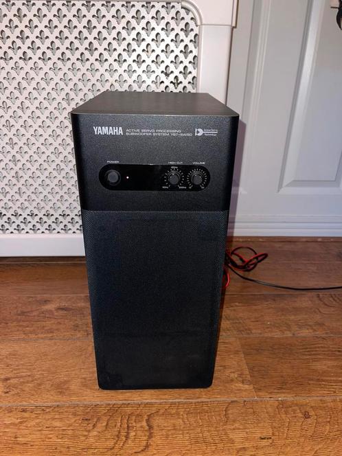 Yamaha subwoofer YST-SW50, Audio, Tv en Foto, Luidsprekers, Zo goed als nieuw, Subwoofer, Overige merken, Ophalen