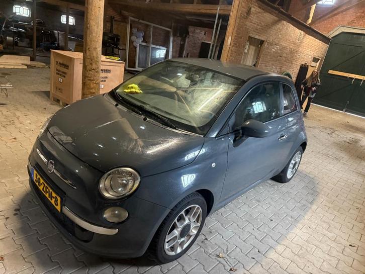 Fiat 500 1.2 2011 Grijs, Auto's, Fiat, Bedrijf, ABS, Airbags, Airconditioning, Centrale vergrendeling, Elektrische buitenspiegels