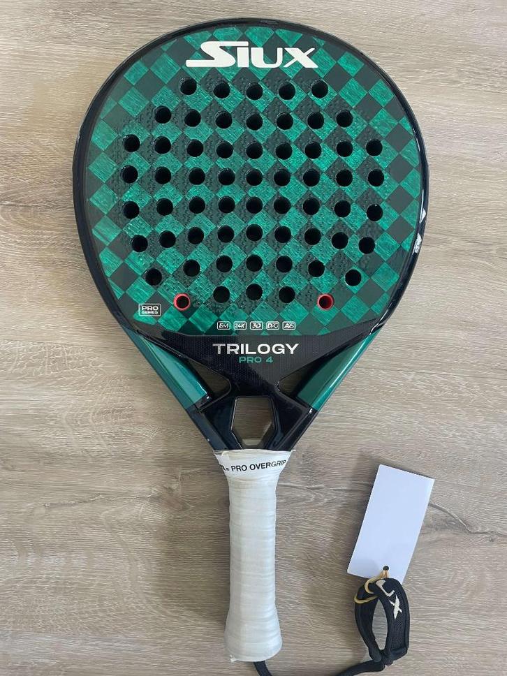 Siux Trilogy Pro 4, Sport en Fitness, Padel, Gebruikt, Padelracket, Verzenden