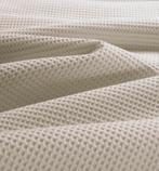 IBIZA stijlvolle dekbedovertrek 240 x 220 cm wit nieuw, Ophalen of Verzenden