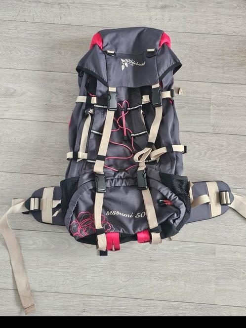 Backpack wildebeast sessami 50, Sieraden, Tassen en Uiterlijk, Tassen | Rugtassen, Zo goed als nieuw, Ophalen