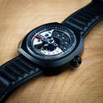 SEVENFRIDAY V3/01 BLACK, Overige merken, Staal, Polshorloge, Ophalen of Verzenden