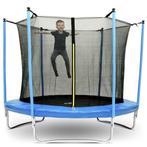 NIEUW! TRAMPOLINE 2.44M + veiligheidsnet! trampolines, Nieuw, Ophalen of Verzenden