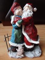 Beeldje kerstman en kerstvrouw, Ophalen, Gebruikt