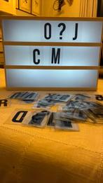 Neonlamp met letters, totaal 70 letters alleen ophalen!, Huis en Inrichting, Woonaccessoires | Tekstborden en Spreuken, Ophalen