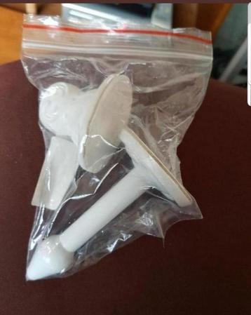 deurstopper Materiaal: Siliconen Kleur: Wit bieden
 beschikbaar voor biedingen