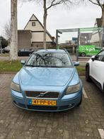 Volvo V50 1.8 2004 Blauw, Auto's, Voorwielaandrijving, 4 cilinders, Blauw, Stationwagon