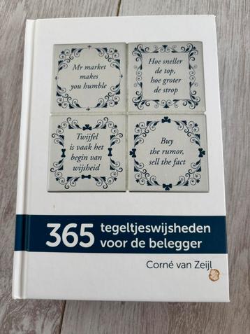 365 tegeltjeswijsheden voor de belegger - Corne van Zeijl beschikbaar voor biedingen