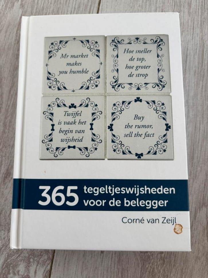 365 tegeltjeswijsheden voor de belegger - Corne van Zeijl, Boeken, Economie, Management en Marketing, Ophalen of Verzenden