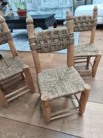 Kinder stoel retro, Ophalen, Zo goed als nieuw, Retro rotan, Hout