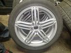 Audi Peelers 18 inch velgen met banden 5x112, Ophalen of Verzenden, Gebruikt