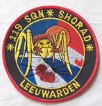 Militair embleem 119 SQN SHORAD Leeuwarden luchtmacht, Embleem of Badge, Nederland, Luchtmacht, Ophalen of Verzenden