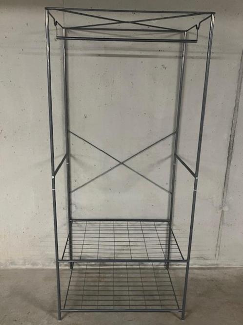 Metalen kledingrek - hoogte hoog 1.79 m, Kleding | Dames, Kledingrekken, Zo goed als nieuw, Ophalen
