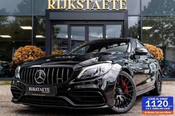 Mercedes C-klasse C63s AMG|PANO|KUIPSTOELEN|BURMESTER|IWC beschikbaar voor biedingen