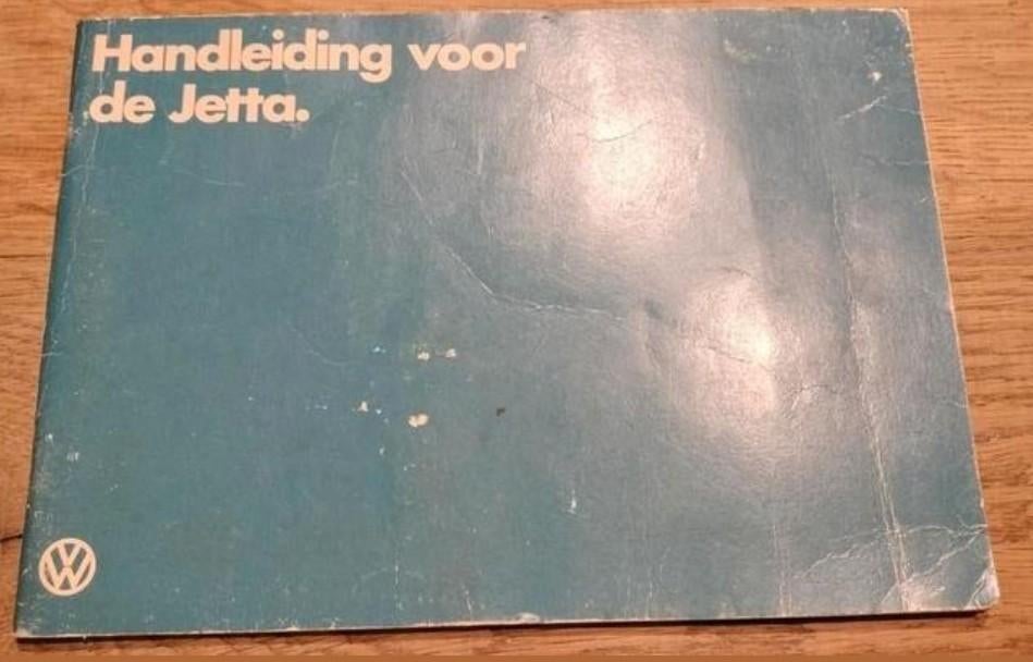VW VOLKSWAGEN JETTA 1 ca 1980 handleiding nederlandstalig, Ophalen of Verzenden