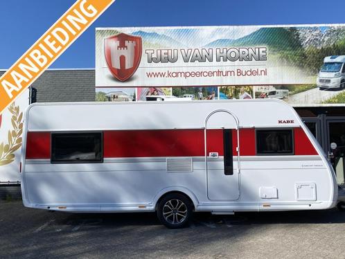 Kabe Ametist 560 GLE B2 premium line, Caravans en Kamperen, Caravans, Bedrijf, tot en met 4, Rondzit, Kabe, 2 aparte bedden, Overige