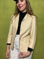 Vintage blazer/ blouse - beige - 36/S/small, Gedragen, Beige, Vintage, Ophalen of Verzenden