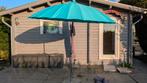 Parasol met voet, Tuin en Terras, Ophalen, Gebruikt