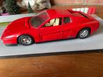 Ferrari Testarossa 1984, Hobby en Vrije tijd, Modelauto's | 1:24, Ophalen of Verzenden, Nieuw, Auto, Bburago