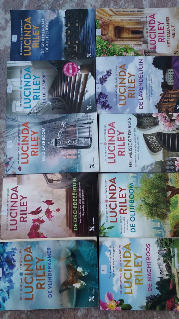 Lucinda Riley Collectie - 10 Boeken, Ophalen of Verzenden, Zo goed als nieuw, Nederland