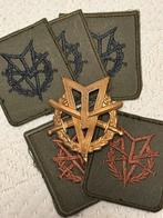 Setje mlv vaardigheid brevet, Verzamelen, Verzenden, Landmacht, Nederland, Embleem of Badge