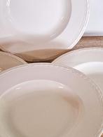 royal sphinx petrus regout 5 x witte diepe borden 25,5 cm, Ophalen of Verzenden