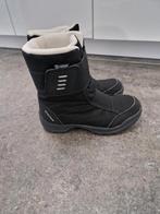 Zwarte waterdichte snow boots van Quechua, maat 35/36, Jongen of Meisje, Ophalen of Verzenden, Jas, Zo goed als nieuw