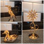 2 stuks Oro zecchino & bladgoud bloem, Ophalen of Verzenden, Gebruikt, Dier