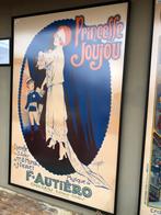 Franse theater, affice, 1923/25, ingelijst, historisch, Ophalen