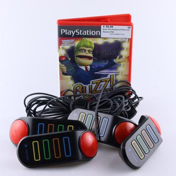Buzz The Hollywood Quiz and Buzzers PS2 beschikbaar voor biedingen