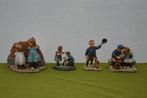 3 vintage Ot en Sien Collectables beeldjes: Spelen met poes, Verzamelen, Beelden en Beeldjes, Ophalen of Verzenden, Gebruikt, Mens