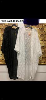Vest zwart en wit, Kleding | Dames, Grote Maten, Ophalen of Verzenden, Zo goed als nieuw, Wit, Trui of Vest